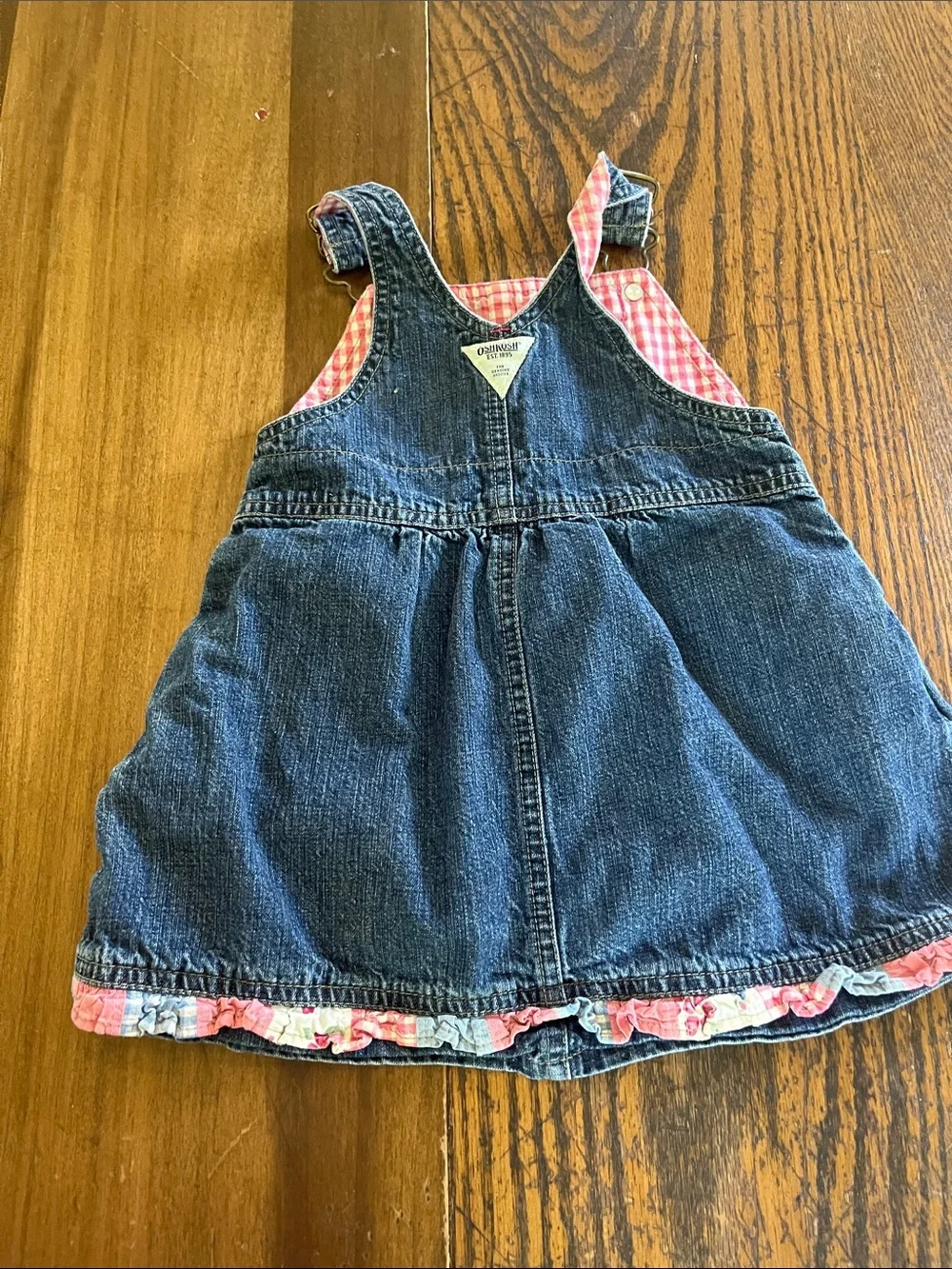 Oshkosh bib overalls dress